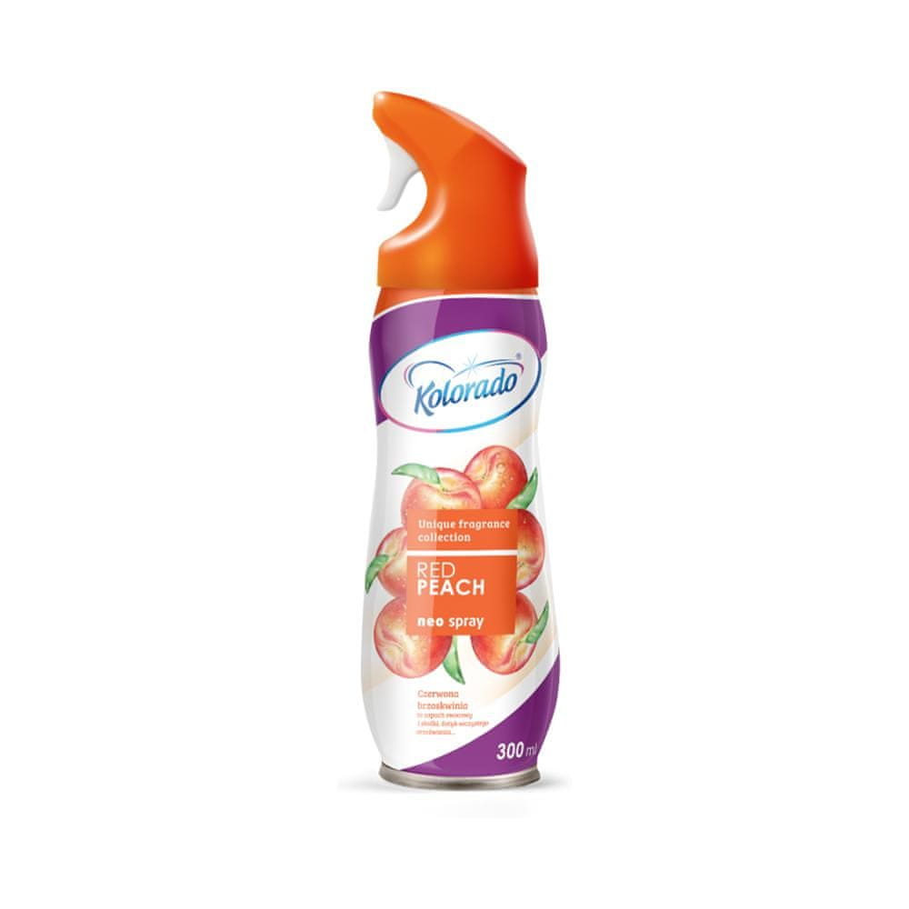Kolorado Sprejový osviežovač Neo Spray - vôňa Red Peach, 300 ml
